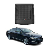 OMAC Premium Bandeja Maletero Alfombrilla para VW Passat B8 Sedán 2014-2019 TPE